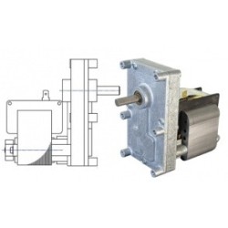 Motoriduttore antioraria stufa a pellet 14702002 Di.Gi.T. Service