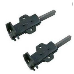 Kit 2 Spazzole Motore Wolong Lavatrice Candy Hoover Di.Gi.T. Service