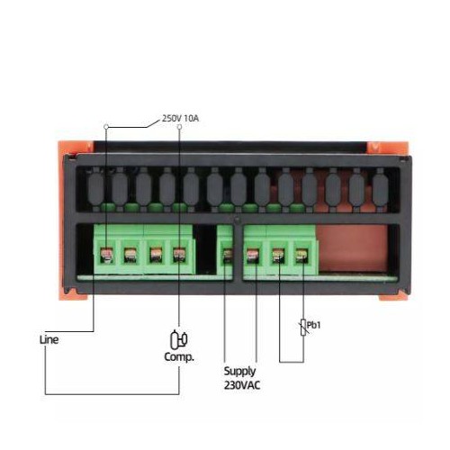 ETC-961 Controllo Elettronico Frigo TN e BT 00542216 Di.Gi.T Service