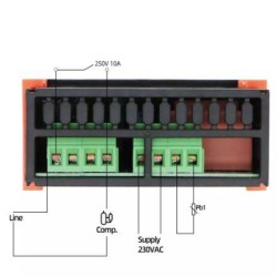 ETC-961 Controllo Elettronico Frigo TN e BT 00542216 Di.Gi.T Service