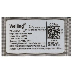 Motore Asciugatrice 7/8/9 KG Vestel 32041152 New Di.Gi.T. Service SRLS