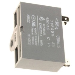 Condensatore CBB611A 3UF/450V Whirlpool C00395616 C00395616   Condensatori