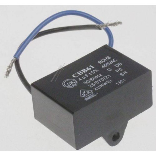 Condensatore CBB61 4MF 4062 Delonghi 5185750300 5185750300  Condensatori