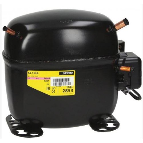 Compressore Frigo SC15CL 15,28CC Secop 3070074 Di.Gi.T. Service