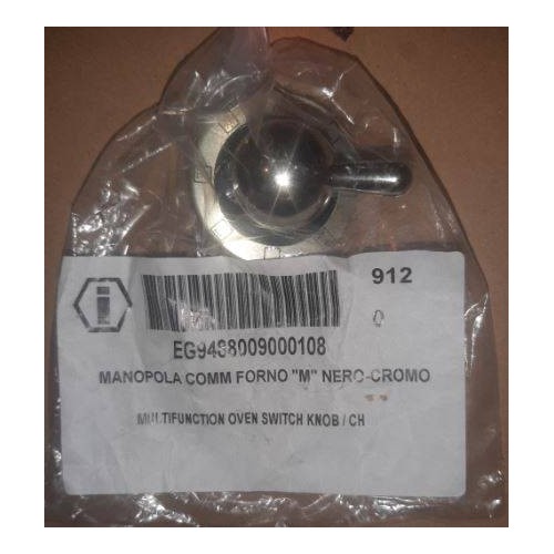 Manopola Commutatore Forno M Nero-Cro Ilve EG9488009000108 Di.Gi.T. Service