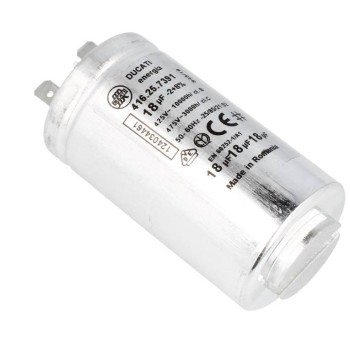 Condensatore,18uf Asciugatrice Electrolux 00230046 New Di.Gi.T. Service SRLS