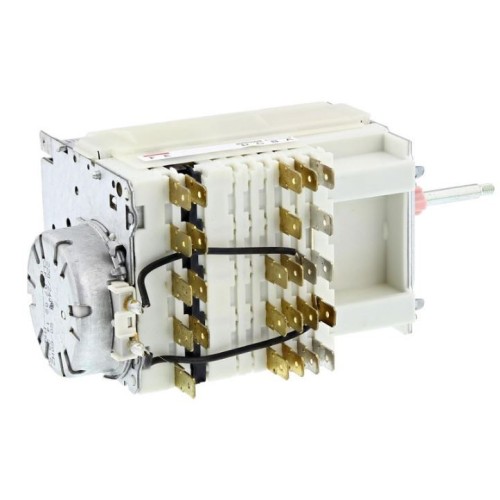 Timer Elbi 0705/1/0.12 Con Push Pull Electrolux Castor Rex Zanussi Zoppas 1247059007 New Di.Gi.T. Service SRLS