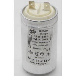 Condensatore 14UF 230V Electrolux 1240344026 New Di.Gi.T. service SRLS