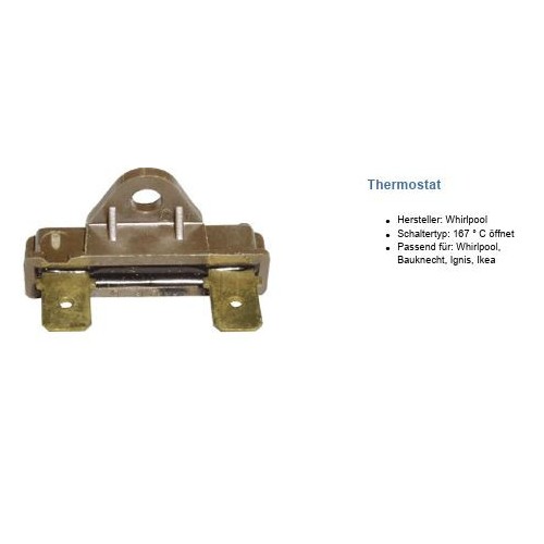 Termofusibile Forno Whirlpool 481925228078 New Di.Gi.T. Service SRLS