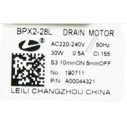 Pompa Scarico Baionetta Universale Leili Lastoviglie Electrolux Rex 00215472 New Di.Gi.T. Service  SRLS