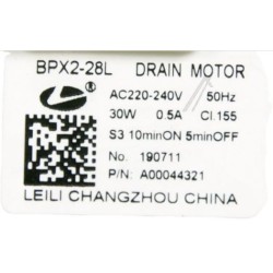 Pompa Scarico Baionetta Universale Leili Lastoviglie Electrolux Rex 00215472 New Di.Gi.T. Service  SRLS