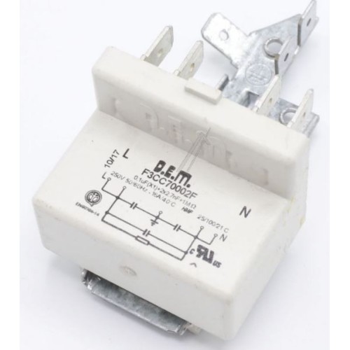 Filtro Antidisturbo PL984EB-2 Lavastoviglie Smeg 813410489 NEW Di.Gi.T. Service SRLS