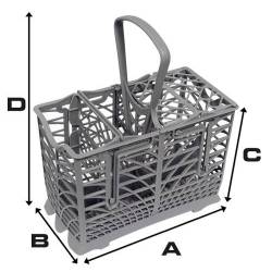 Cestello portaposate lavastoviglie smeg 691410477 Di.Gi.T. Service
