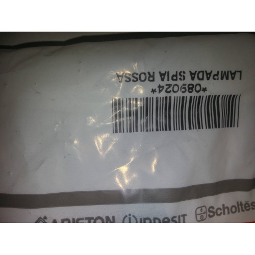Lampada Spia Lavatrice Ariston C00089024 New Di.Gi.T. Service SRLS