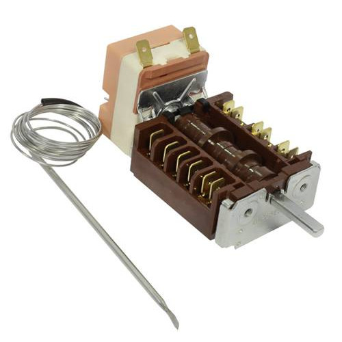 Commutatore/Termostato 6 Posizioni Forno 50/300° Candy 92214725 New Di.Gi.T. Service SRLS