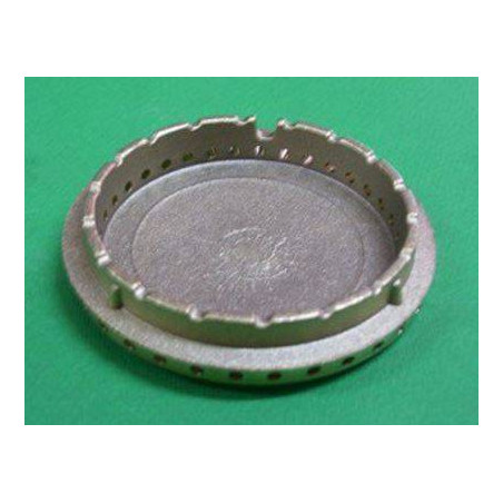 Spartifiamma Medio ø 76mm Ottone Lucido Indesit L2702 Di.Gi.T. Service