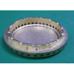 Spartifiamma Grande ø 75mm Ottone Lucido Areilos L0125   Di.Gi.T. Service 