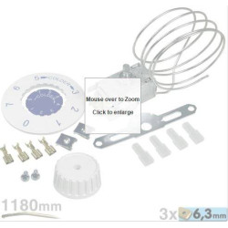 Termostato Frigo Ranco K59-P3153 Whirlpool 484000008686 Di.Gi.T. Service