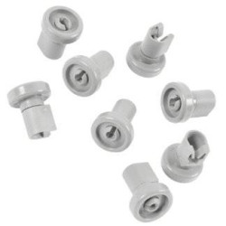 Kit Ruote Cesto Superiore 8 PZ Electrolux 50286967000 Di.Gi.T. Service