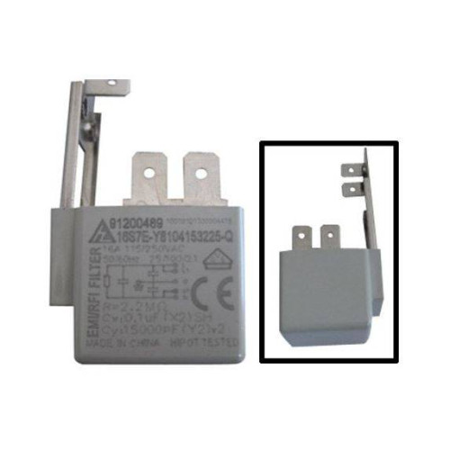 Condensatore Antidisturbo Lavatrice Candy 91200489 New Di.Gi.T. Service SRLS