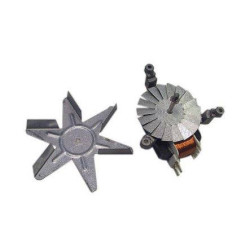 Motore Forno Completo di Ventola 220/240V - 25W Whirlpool 481236118466  Di.Gi.T. Service