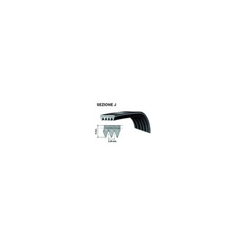 Cinghia lavatrice rigata 1201 j6 tem 1198 j6 c00119126 Di.Gi.T. Service