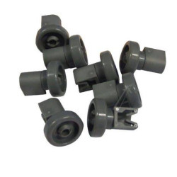 Kit Ruote Cesto Superiore Lavastoviglie 8 Pezzi 50286967000 New Di.Gi.T. Service SRLS