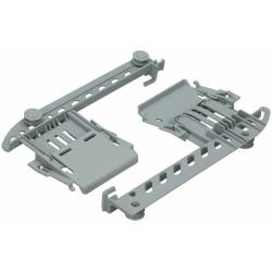 Kit Regolazione DX SX Cesto Superiore Lavastoviglie Whirlpool 481240449712   Di.Gi.T. Service 