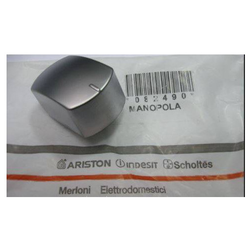 Manopola Cromata Forno Ariston C00082490 Di.Gi.T. Service