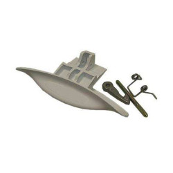 Maniglia Oblo' PW LB2000  Lavatrice Ariston C00116580 Di.Gi.T. Service