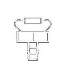 Guarnizione Congelatore aPozzo Whirlpool 481946818201 Di.Gi.T.Service 