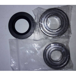 Kit 2Cuscinetti 6204ZZ + 6205RS + Anello Tenuta 30x52x10/12  Di.Gi.T. Service