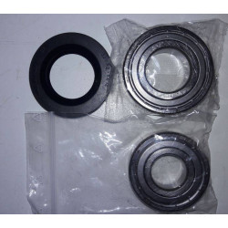 Kit 2Cuscinetti 6204ZZ + 6205RS + Anello Tenuta 30x52x10/12  Di.Gi.T. Service