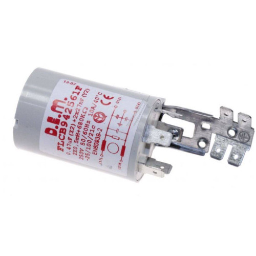 Condensatore Antidisturbo Lavatrice Ariston C00064559 New Di.Gi.T. Service SRLS