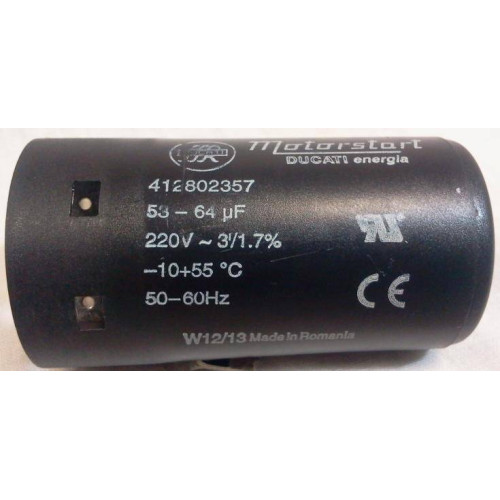 Condensatore 53/64MF 250V 60HZ Compressore Di.Gi.T. Service