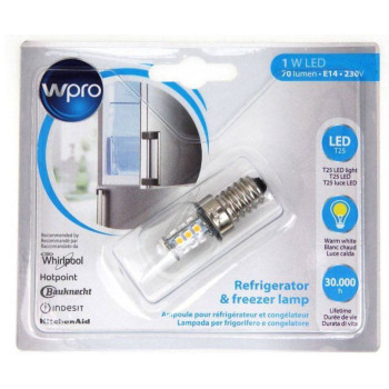 Lampadina Led 1W  230V Frigo Whirlpool 484000008964 New Di.Gi.T. Service SRLS