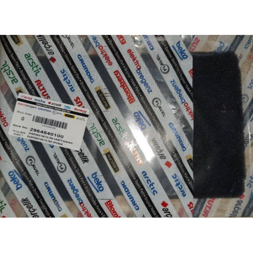 Spugna Filtro Evaporatore Asciugatrice ArÇelik Beko 2964840100 New Di.Gi.T. Service SRLS