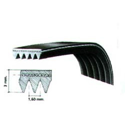 Cinghia Lavatrice 1885H8 TEM POLY-V Ariston C00036195 Di.Gi.T. Service 
