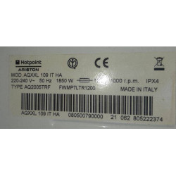 Modulo Elettronico Trifase Lavatrice Whirlpool C00254298 Originale 2