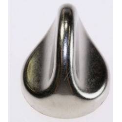 Manopola Gas Acciaio Piano Cottura Smeg 694972606 Di.Gi.T. Service