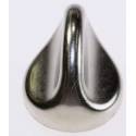 Manopola Gas Acciaio Piano Cottura Smeg 694972606 Di.Gi.T. Service