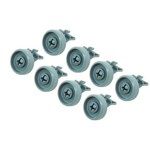 kit 8 Ruote Cesto Superiore Whirlpool 481252888112 Di.Gi.T. Service