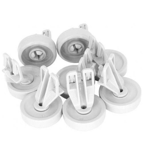 kit 8 Ruote Cesto Superiore Whirlpool 481252888112 Di.Gi.T. Service