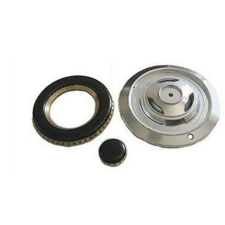 Kit Bruciatore Con 2 Fori E Spartifiamma Ilve Piano Cottura 5 Pezzi