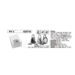 Sacchetti Aspirapolvere 6PZ Philips 000025-K Di.Gi.T. Service