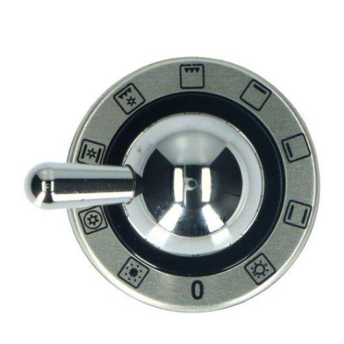 Manopola Commutatore Forno M Nero-Cro Ilve G3030008 Di.Gi.T. Service