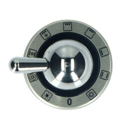 Manopola Commutatore Forno M Nero-Cro Ilve G3030008 Di.Gi.T. Service