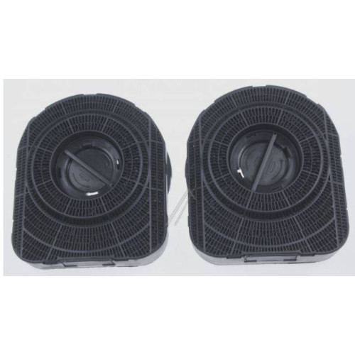 Kit 2 Filtri Carboni Attivi Cappa Elica F00169/1 Di.Gi.T. Service