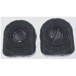 Kit 2 Filtri Carboni Attivi Cappa Elica F00169/1 Di.Gi.T. Service