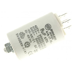 Condensatore 8Mf 450V Universale 00230004 Di.Gi.T. Service